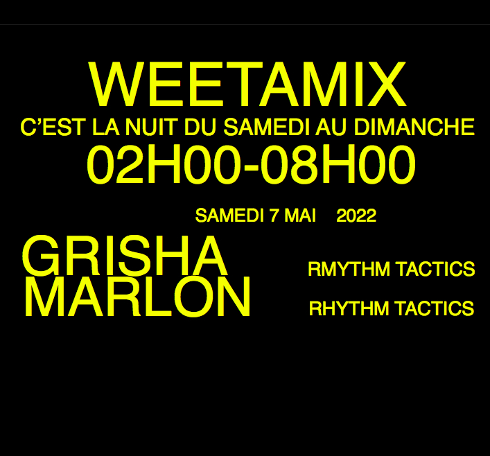 weetamix - grisha